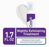 CeraVe Skin Renewing Nightly Exfoliating Treatment | Anti Aging Face Serum with Glycolic Acid, Lactic Acid, and Ceramides| Dark Spot Corrector for Face | 1.7 Oz